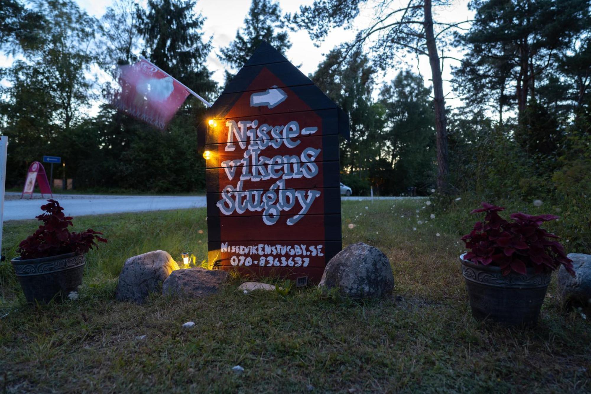 Villa Nissevikens Stugby Havdhem Esterno foto